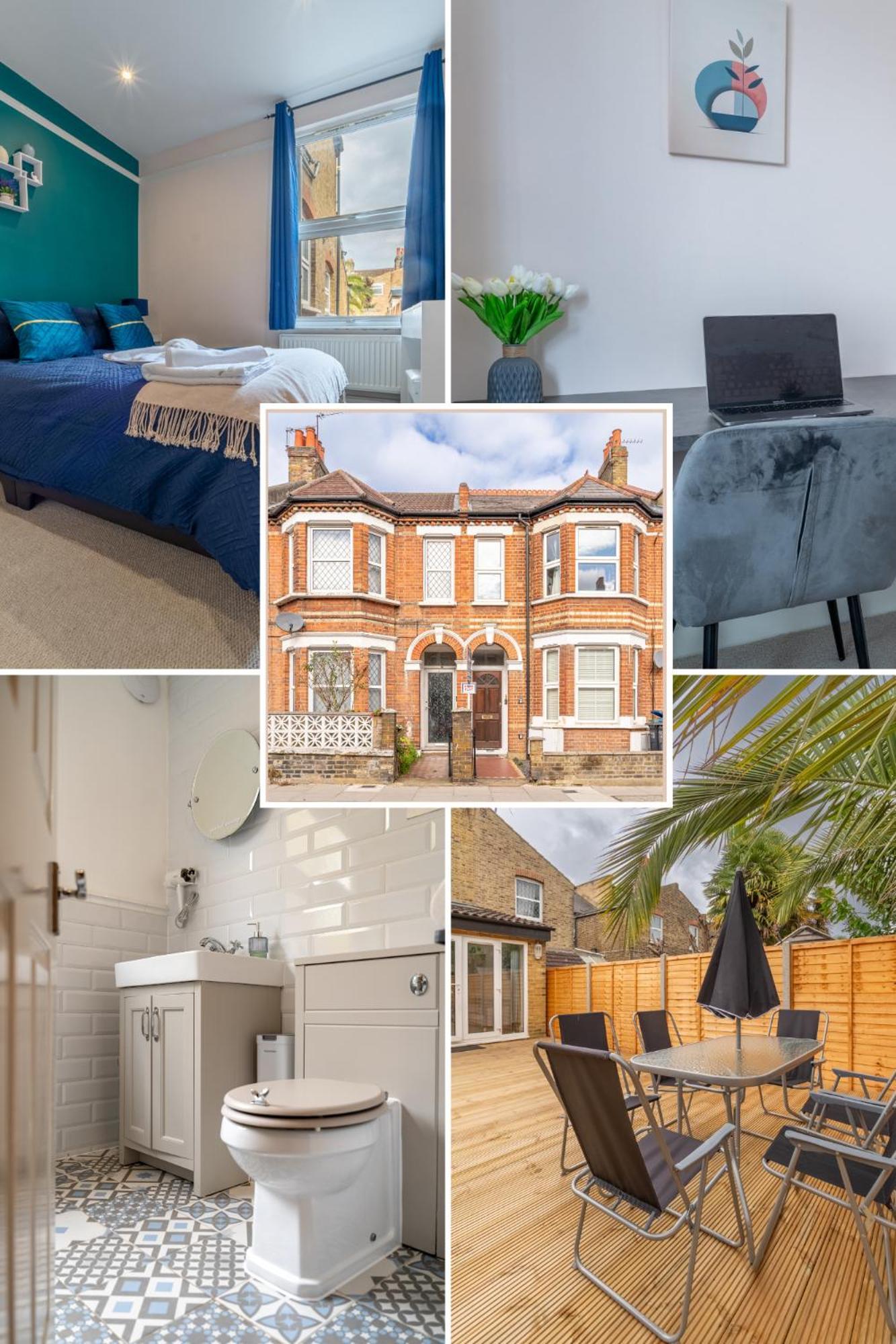 Beautiful 2 Bedroom With Private Garden In Wimbledon - Minutes From Central London Luaran gambar